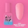 Матовый топ без липкого слоя – Lunamoon Top Matte Sand Peach Pink – 13 мл