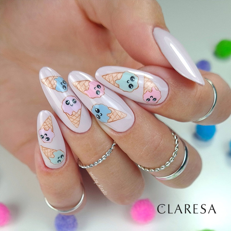 Цветной гель-лак Claresa Ice Cream № 1, 5 ml
