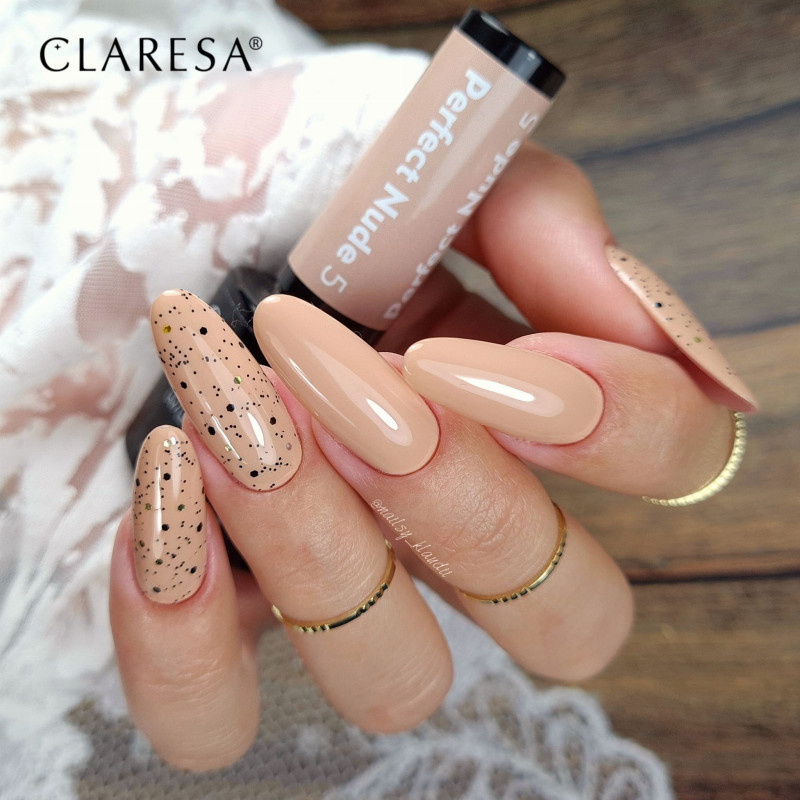 Цветной гель-лак Claresa Perfect Nude № 5, 5 ml