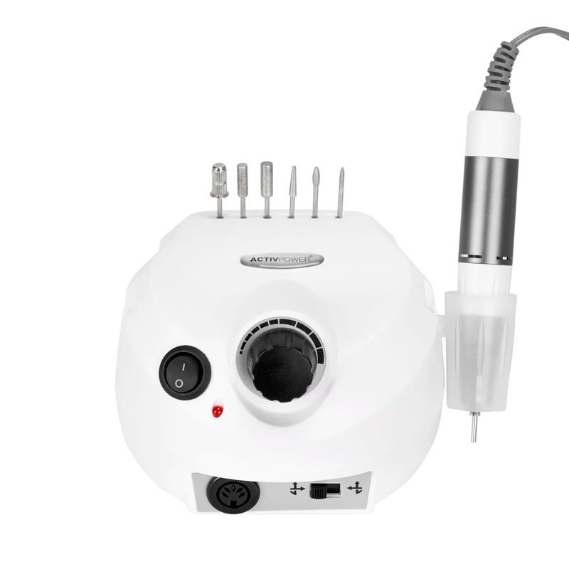 Фрезер для маникюра Activ Power J202, white - 65W