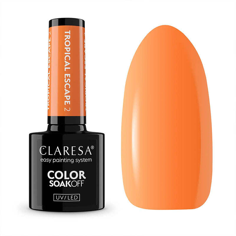 Smalto gel colorato – Claresa – Tropical Escape № 2, 5 g
