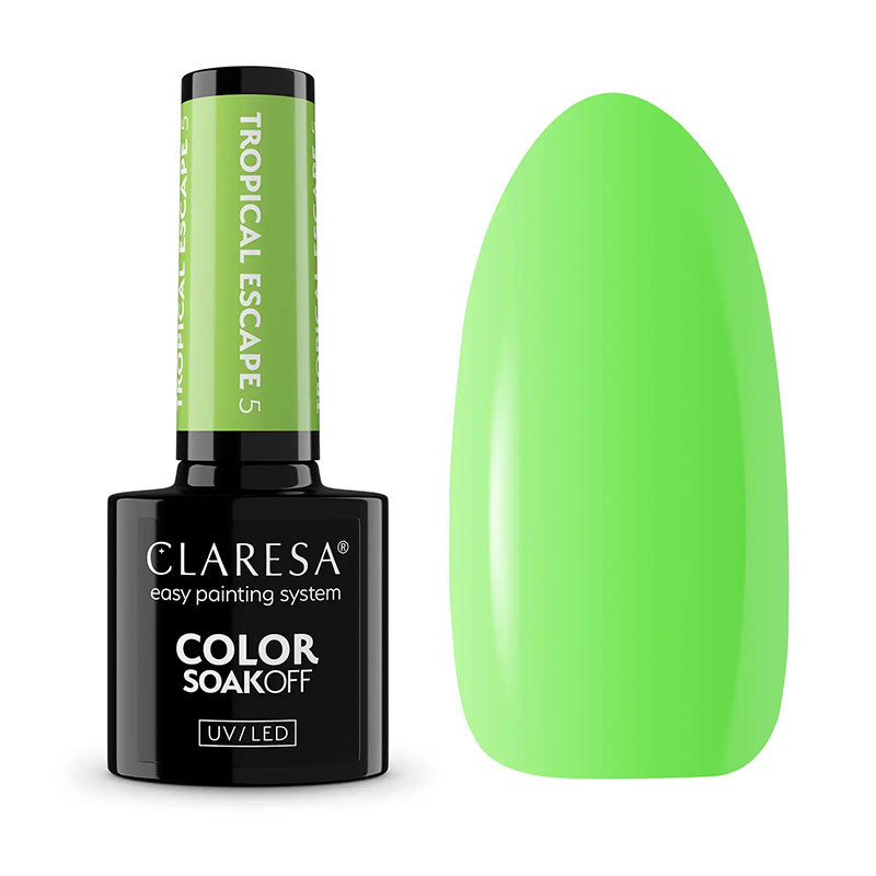 Smalto gel colorato – Claresa – Tropical Escape № 5, 5 g