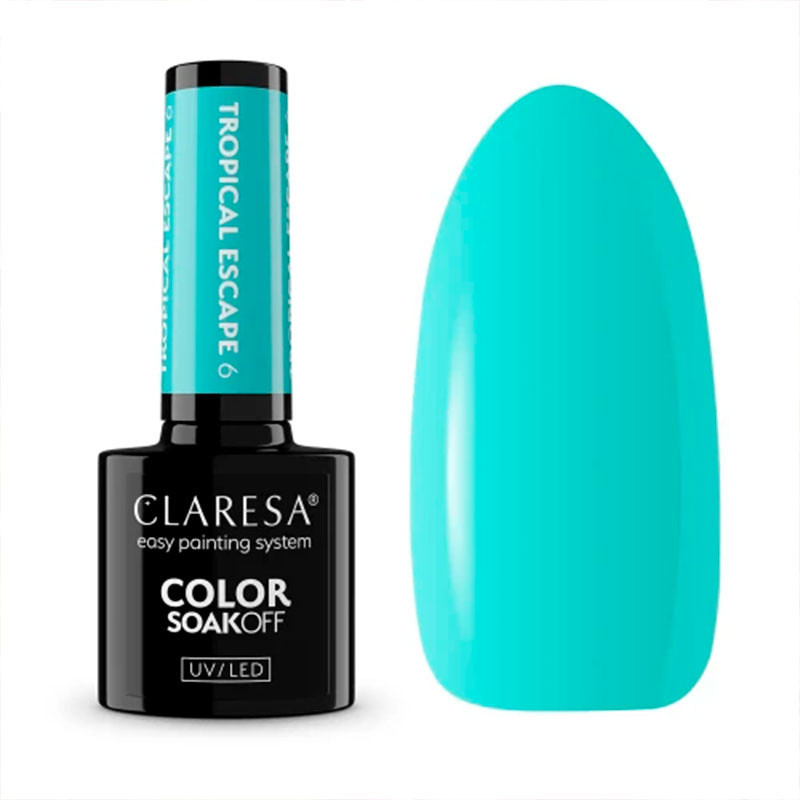 Smalto gel colorato – Claresa – Tropical Escape № 6, 5 g