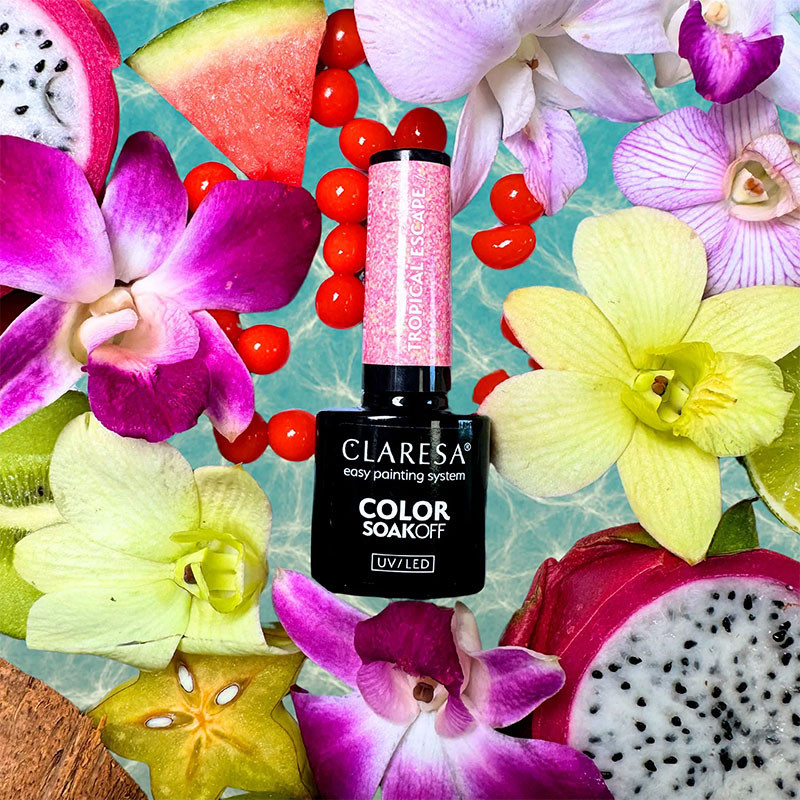 Smalto gel colorato – Claresa – Tropical Escape № 7, 5 g