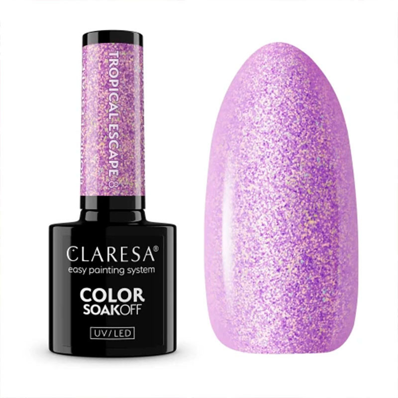 Smalto gel colorato – Claresa – Tropical Escape № 8, 5 g