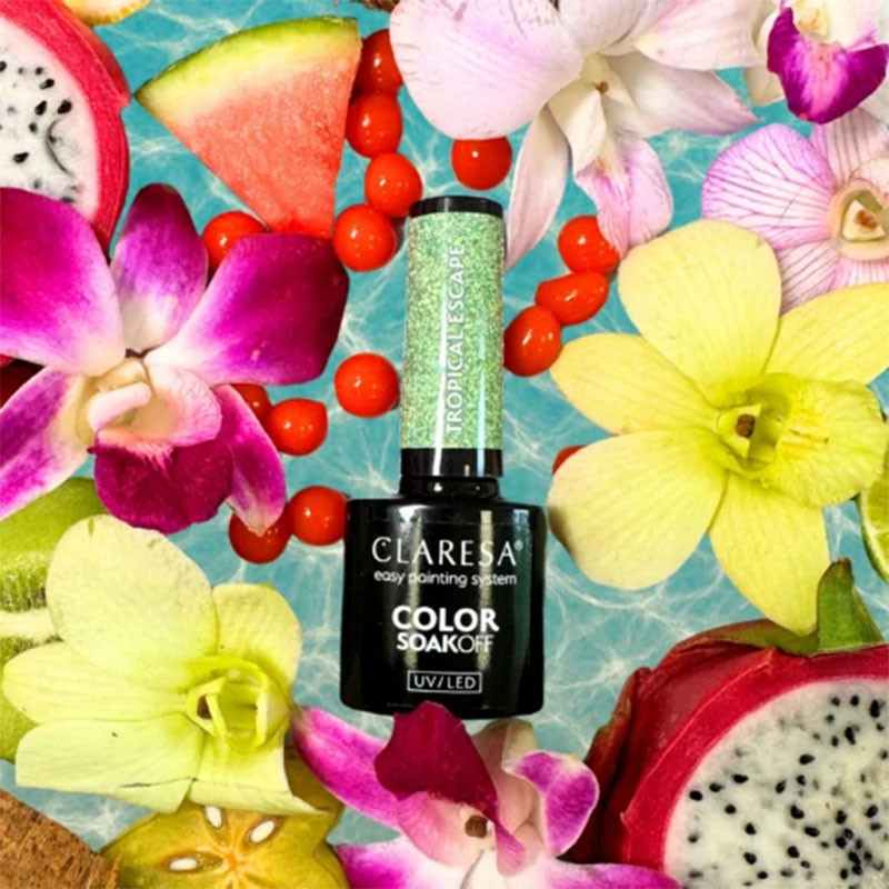 Smalto gel colorato – Claresa – Tropical Escape № 9, 5 g