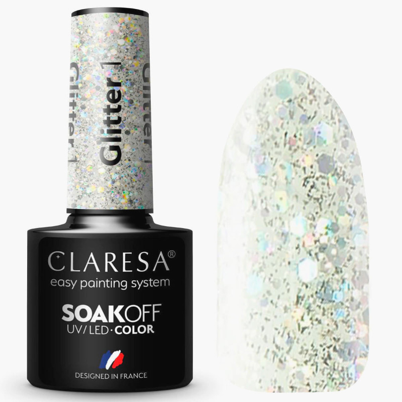 Claresa Glitter № 1, 5 ml