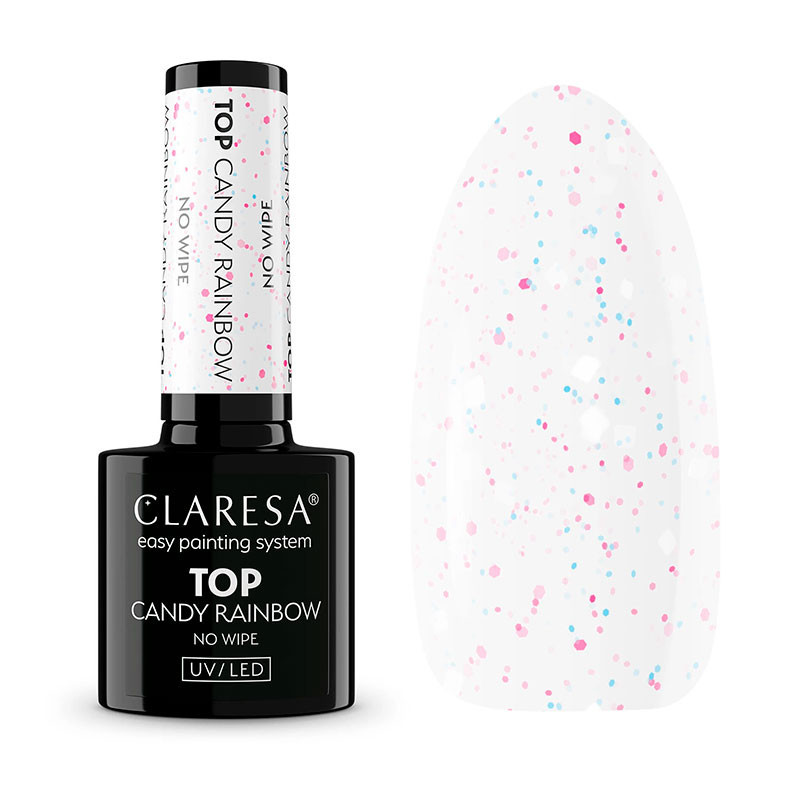 Finitura superiore Claresa Top Candy Raindow (senza strato di dispersione) – 5 g