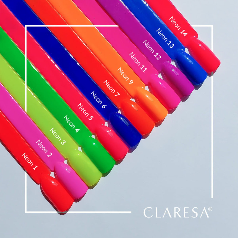 Цветной гель-лак Claresa Neon № 2, 5 ml