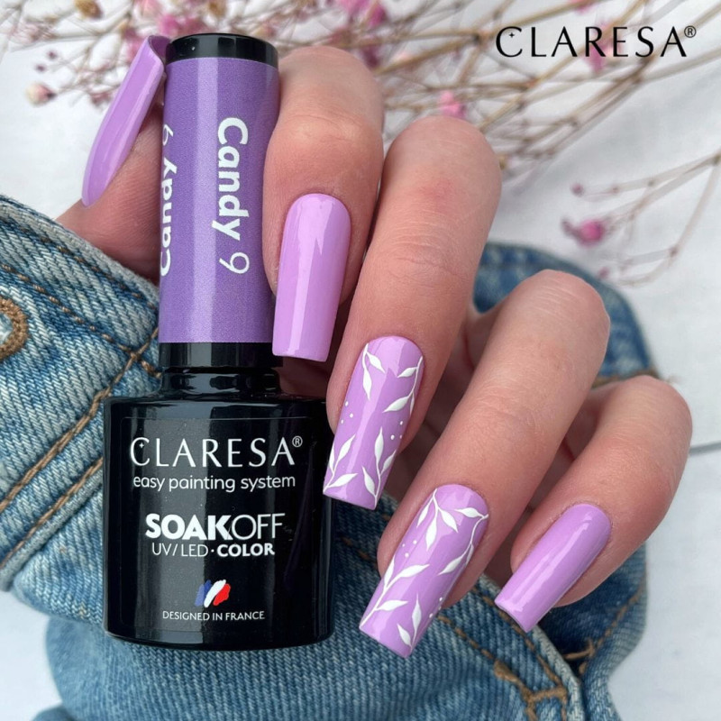 Цветной гель-лак Claresa Candy № 9, 5 ml.