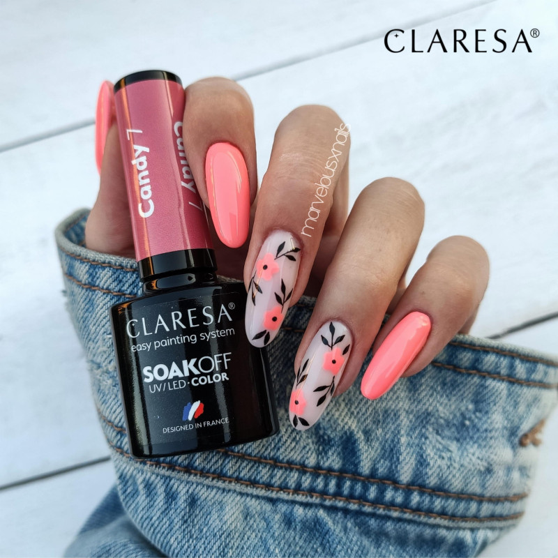 Цветной гель-лак Claresa Candy № 7, 5 ml