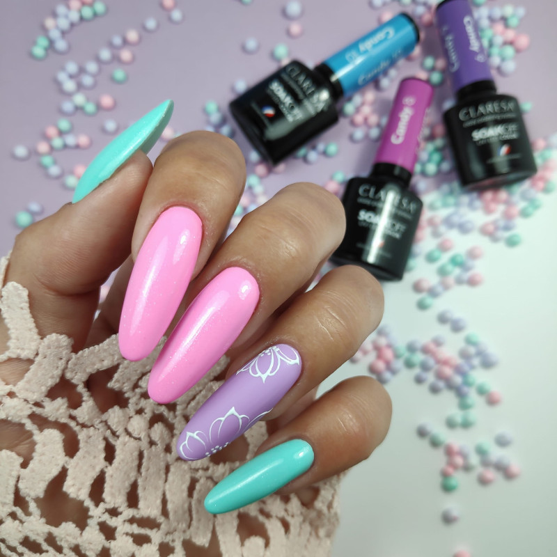 Цветной гель-лак Claresa Candy № 8, 5 ml