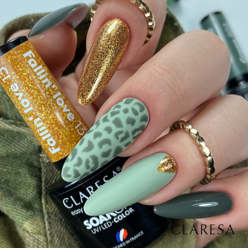 Цветной гель-лак Claresa Green № 800, 5 ml