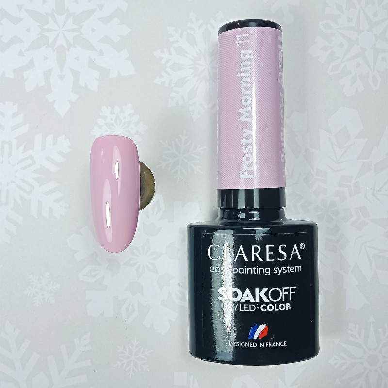 Цветной гель-лак Claresa Frosty Morning № 11, 5 ml