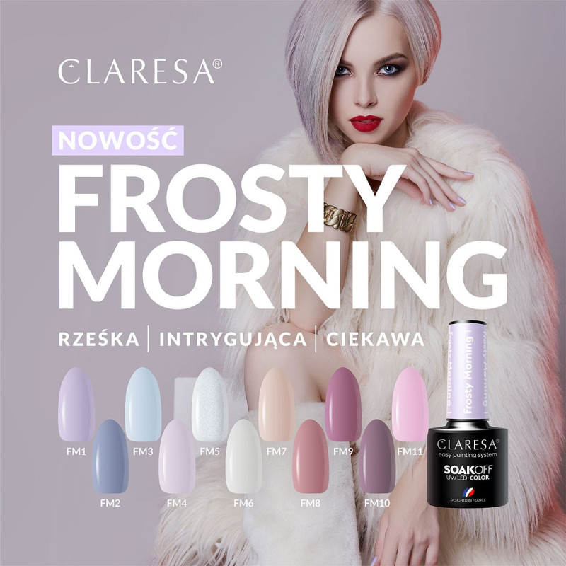 Цветной гель-лак Claresa Frosty Morning № 11, 5 ml