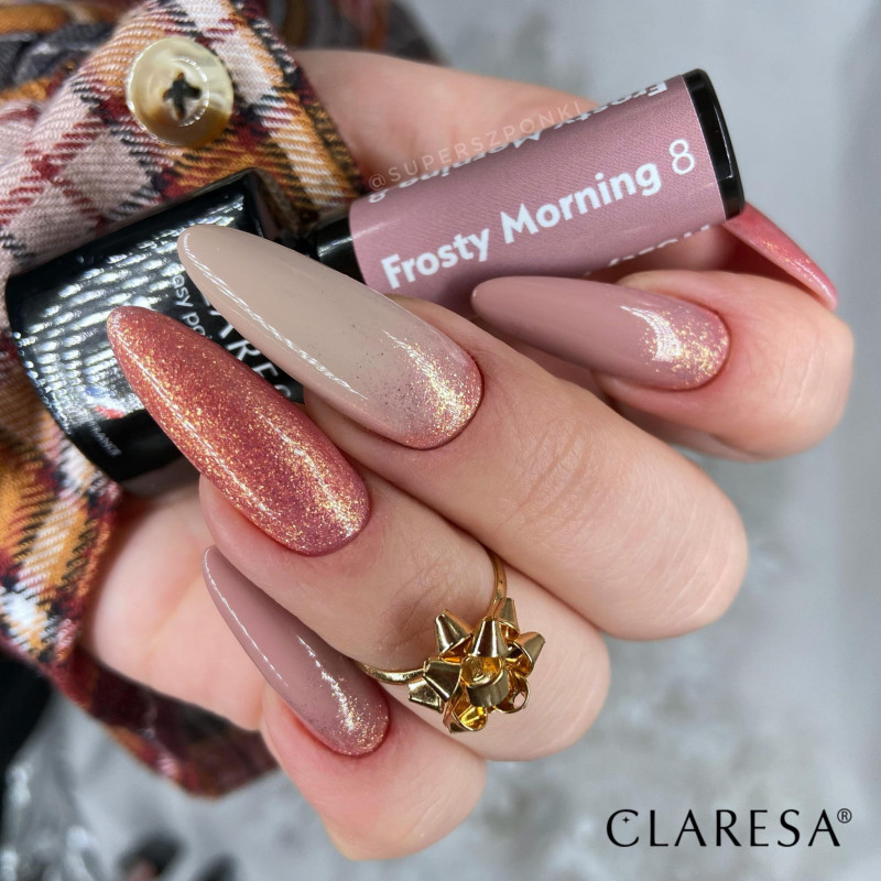 Цветной гель-лак Claresa Frosty Morning № 8, 5 ml