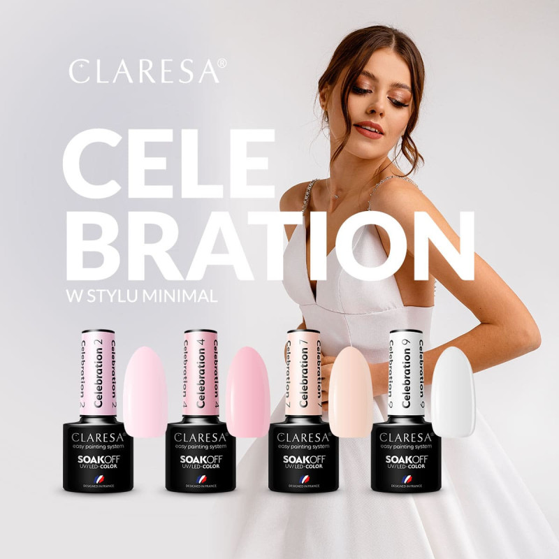 Цветной гель-лак Claresa Celebration № 7, 5 ml