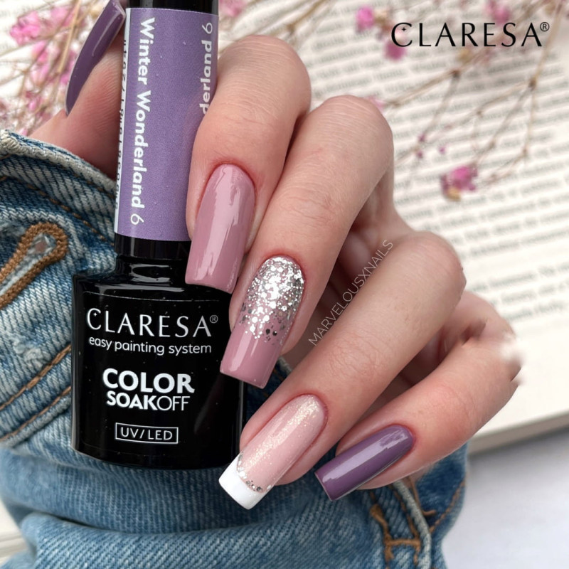Цветной гель-лак Claresa Winter Wonderland № 2, 5 ml