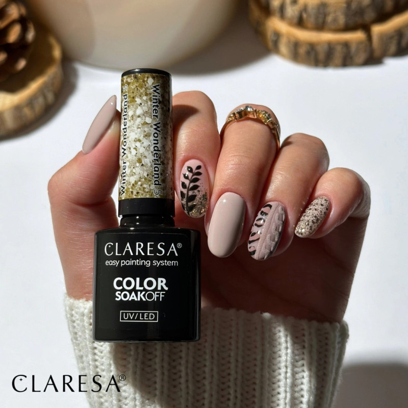 Цветной гель-лак Claresa Winter Wonderland № 5, 5 ml