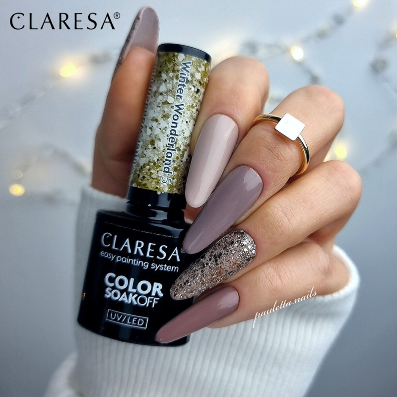 Цветной гель-лак Claresa Winter Wonderland № 5, 5 ml