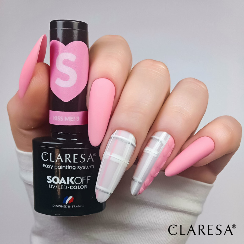 Smalto gel – Claresa Kiss Me! № 3 – 5 ml