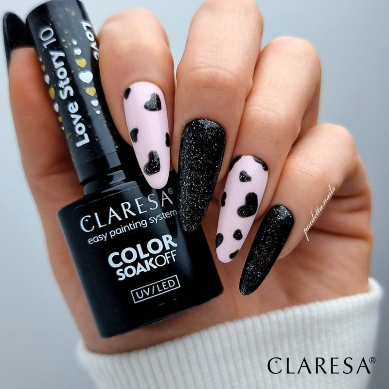 Цветной гель-лак Claresa Love Story № 10, 5 ml