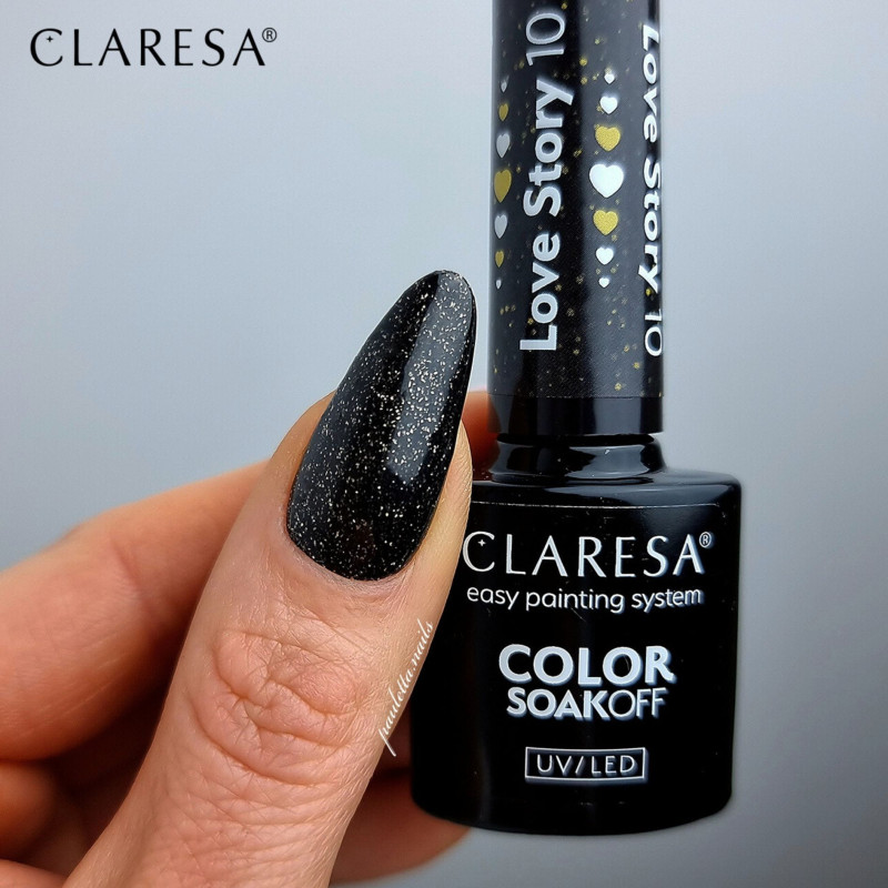 Цветной гель-лак Claresa Love Story № 10, 5 ml