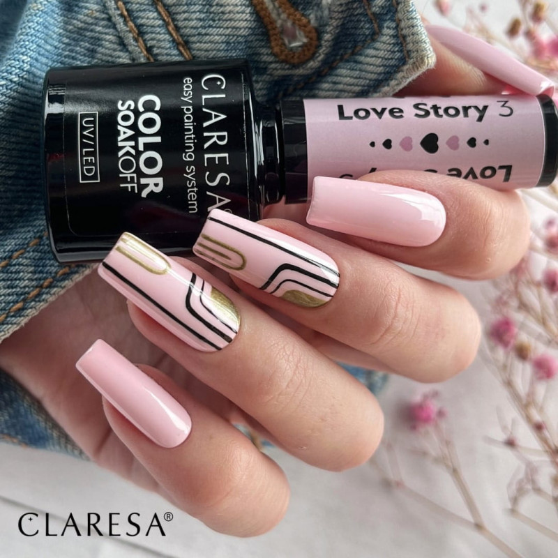 Цветной гель-лак Claresa Love Story № 3, 5 ml