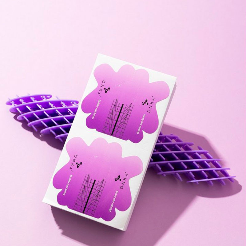 Paper nail forms for extensions – DNKa Short – 100 pcs