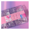 Gel nail tips – LunaMoon Square Medium – 500 pcs