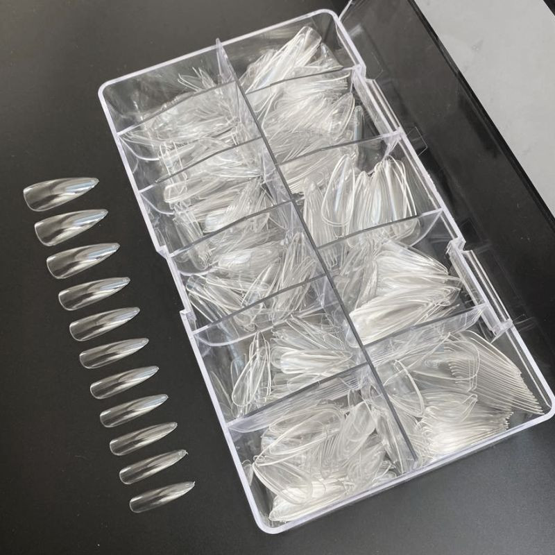 Gel nail tips – LunaMoon Stiletto Medium – 500 pcs