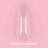 Gel nail tips – LunaMoon Stiletto Medium – 500 pcs