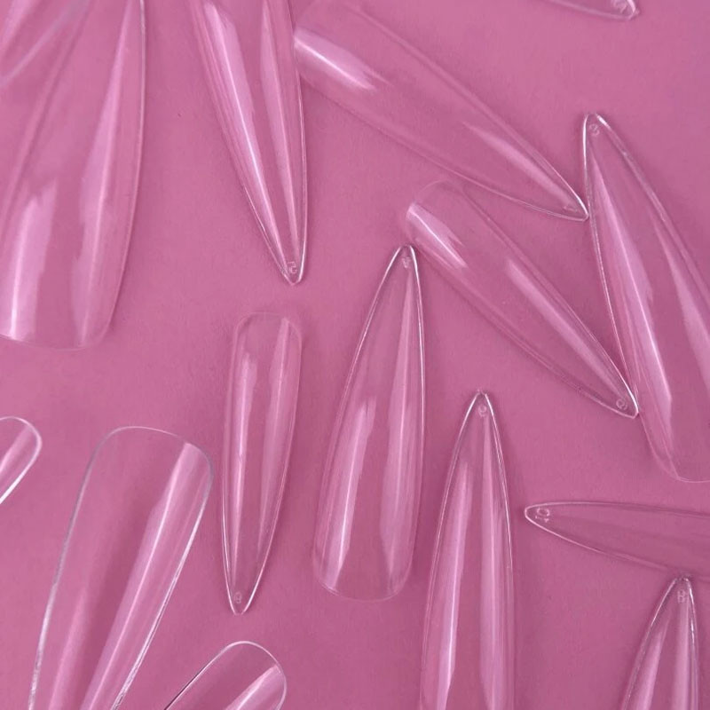 Gel nail tips – LunaMoon Stiletto XL – 500 pcs