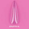 Gel nail tips – LunaMoon Stiletto XL – 500 pcs