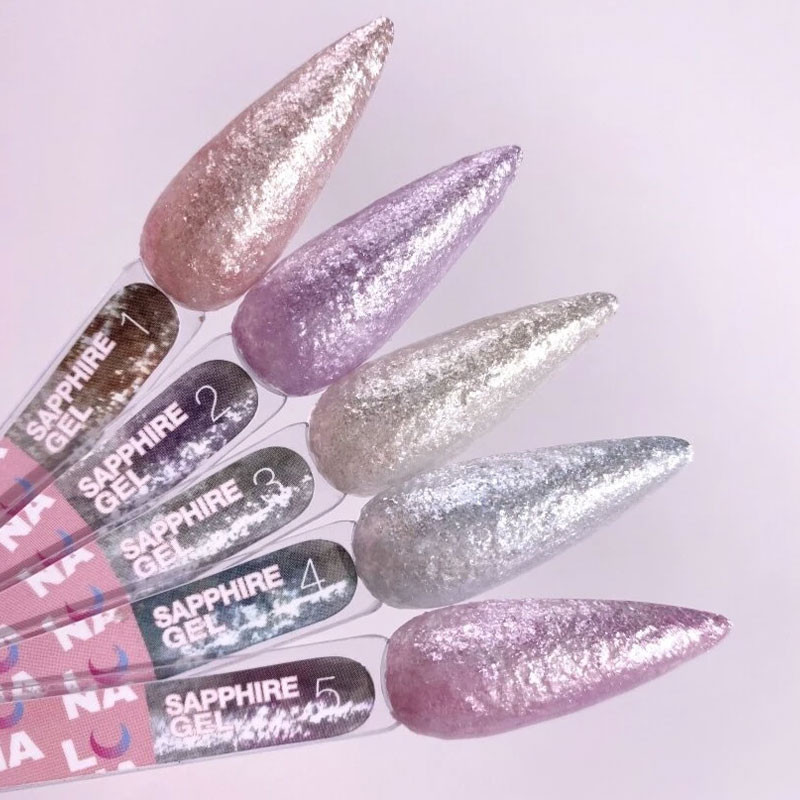 Гель-краска для ногтей – LUNAMOON Sapphire Gel Nr 1 – 5 ml