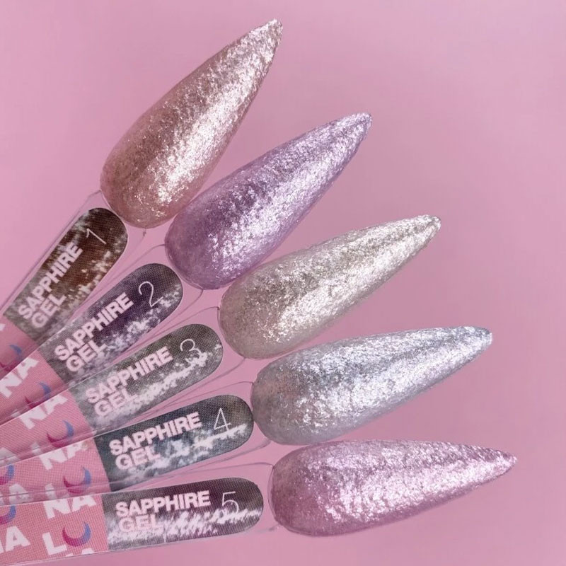 Гель-краска для ногтей – LUNAMOON Sapphire Gel Nr 1 – 5 ml