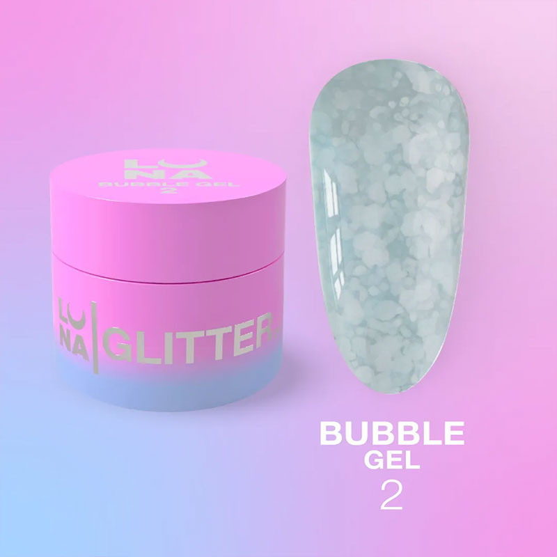 Gel paint per unghie – LUNAMOON Bubble Gel Nr 2 – 5 ml
