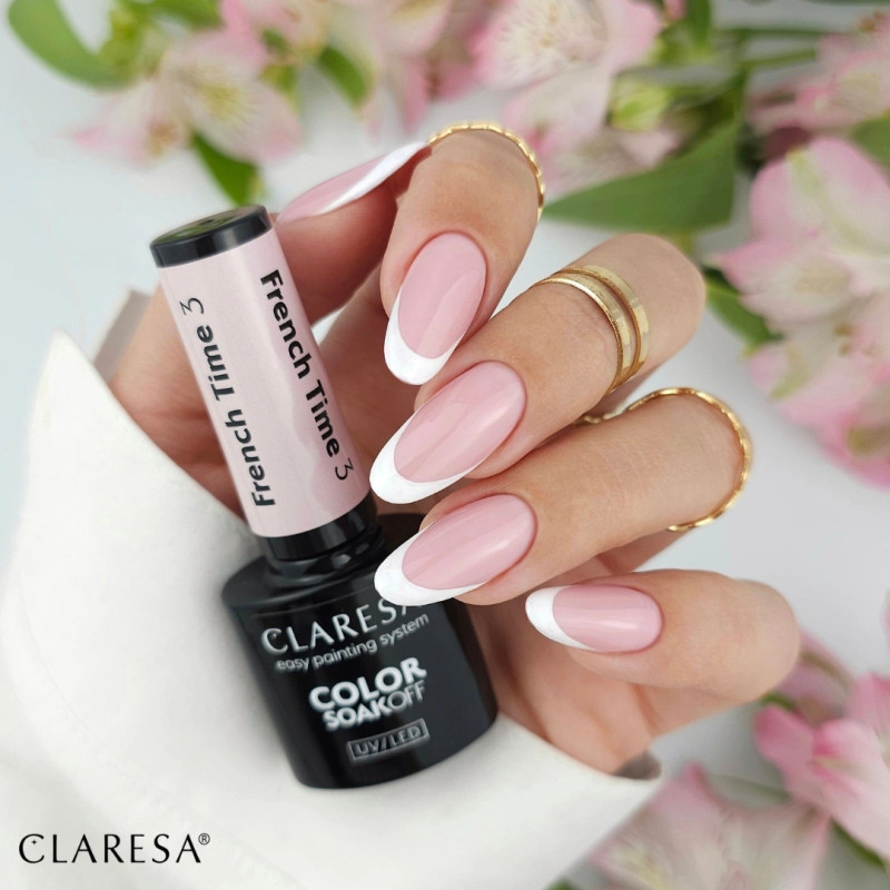 Цветной гель-лак  Claresa French Time № 3, 5 ml
