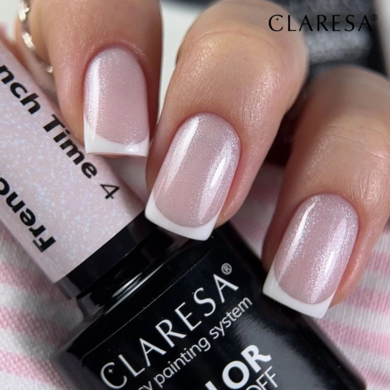 Цветной гель-лак  Claresa French Time № 4, 5 ml