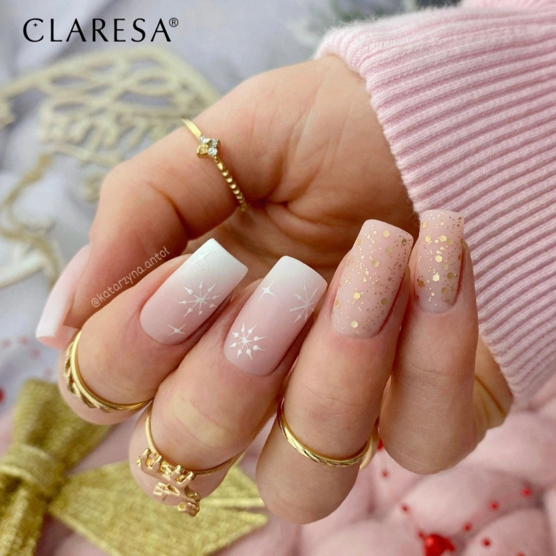 Верхнее покрытие Claresa Top Bubble Gold Matt, 5 g (No Wipe)