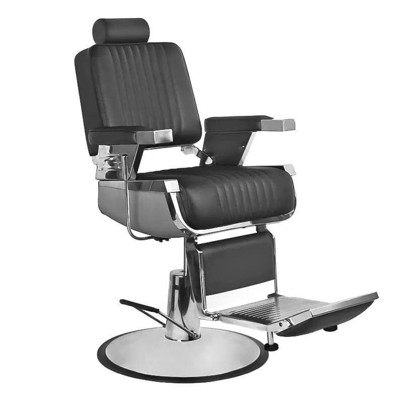 Gabbiano royal black barber chair