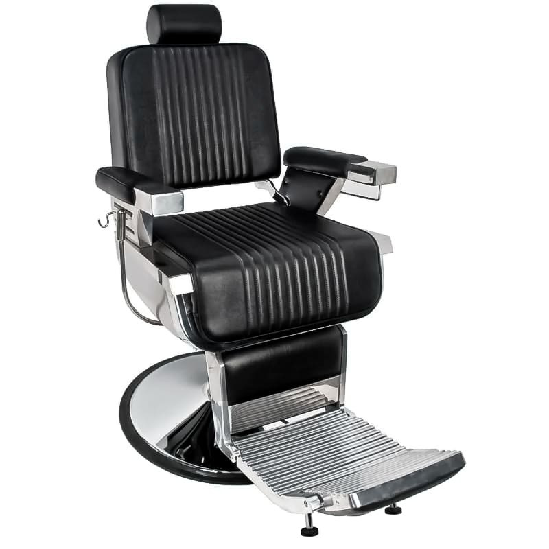 Gabbiano royal black barber chair