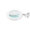 WHITE LED TABLE TOP MAGNIFIER LAMP GLOW 308
