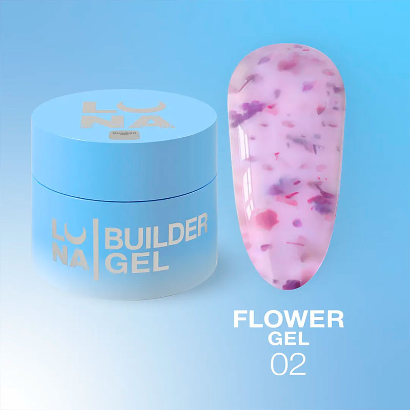 Gel per Ricostruzione LunaMoon – Flower Gel Nr 2 – 15 ml