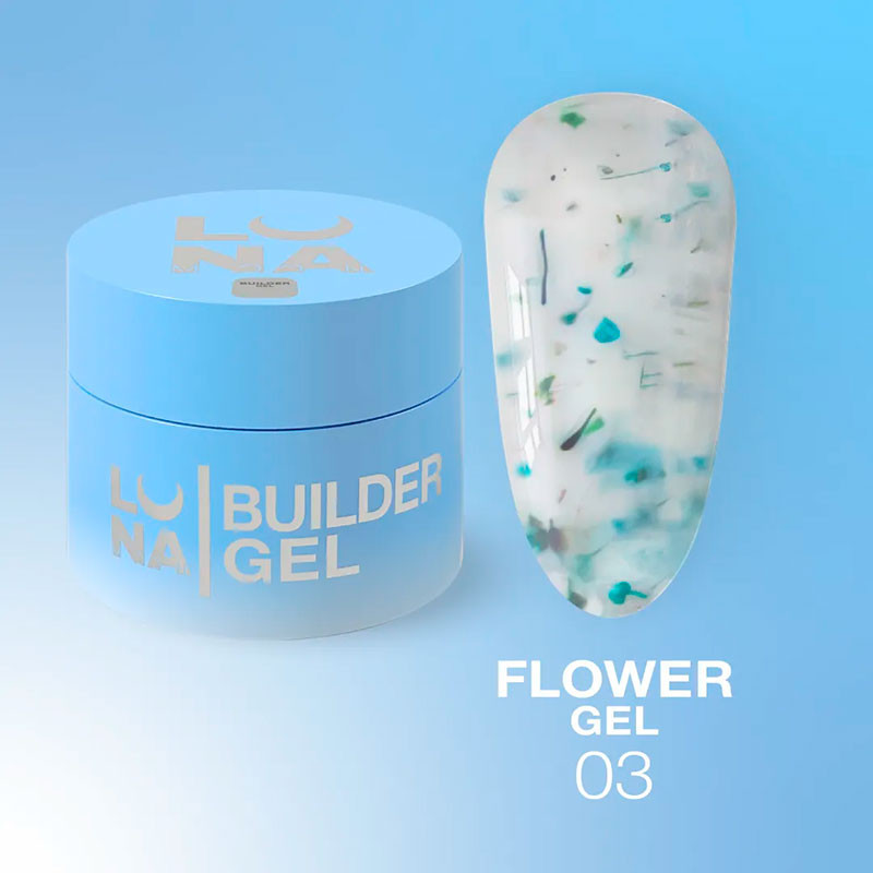 Gel per Ricostruzione LunaMoon – Flower Gel Nr 3 – 15 ml