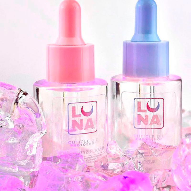 Olio secco per cuticole Lunamoon al profumo di melone PhotoShop - 30 ml