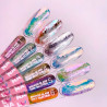 Set di glitter secchi per unghie Lunamoon Broken Glass - 6 pz