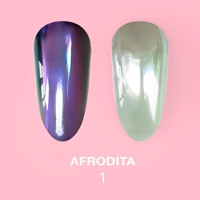 Комплект втирок для ногтей Lunamoon Afrodita - 6 шт
