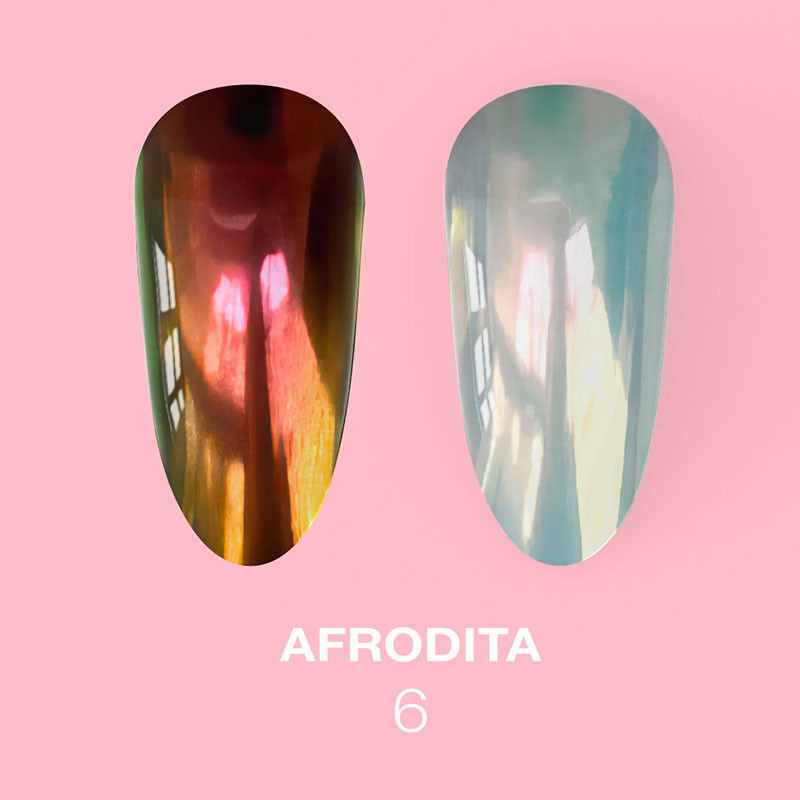 Комплект втирок для ногтей Lunamoon Afrodita - 6 шт