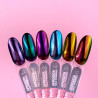Set of Nail Rubbing Powders Lunamoon Afrodita - 6 pcs